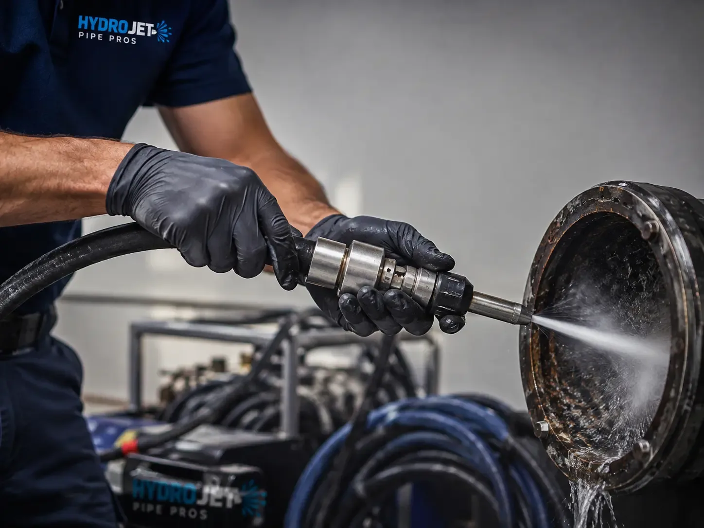 Hydro Jet Pipe Descaling in Baytown, TX